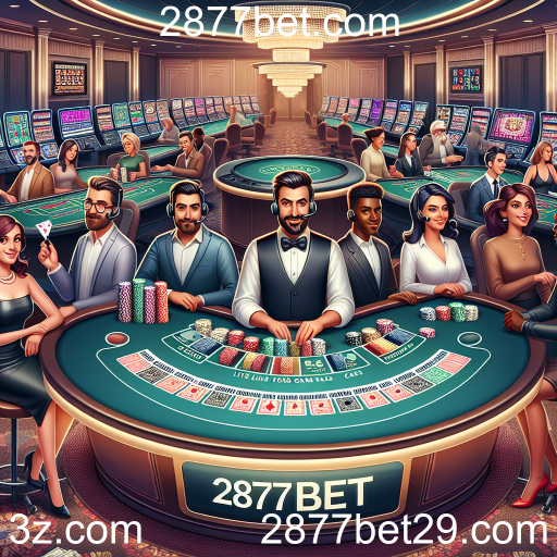A Experiência Imersiva do Cassino Ao Vivo no 2877bet.com